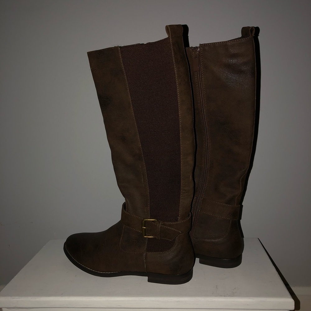 NWOT Very Volatile Riding Boots - Picture 3 of 5